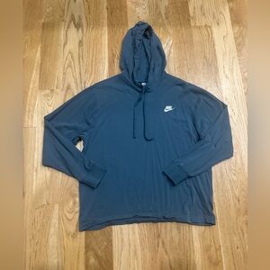 Nike Men’s Sportswear Blue Hoodie Size M